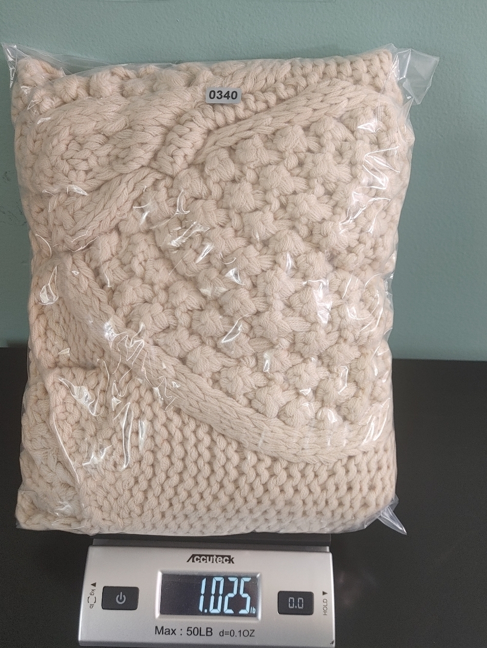Lili Closet Hooded Chunky Knit Vest XS Cream Boho Sweater Faux Fur Trim Button - Picture 16 of 16